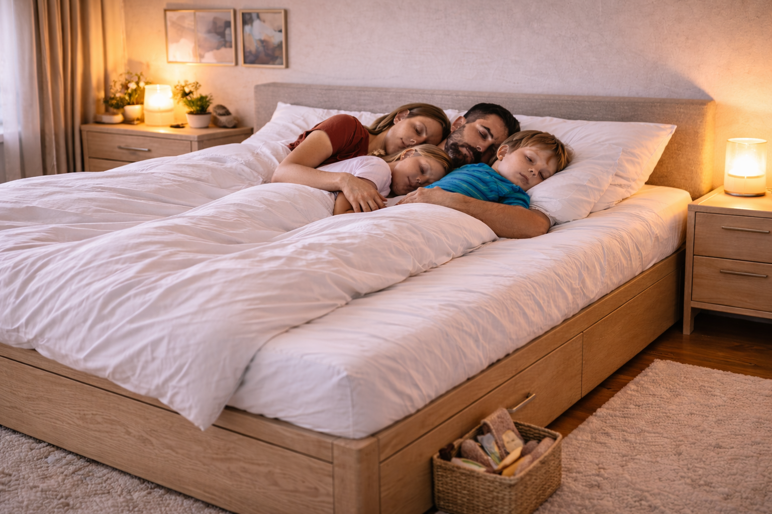 Familieseng – hvorfor valget av riktig seng gjør en forskjell for hele familien